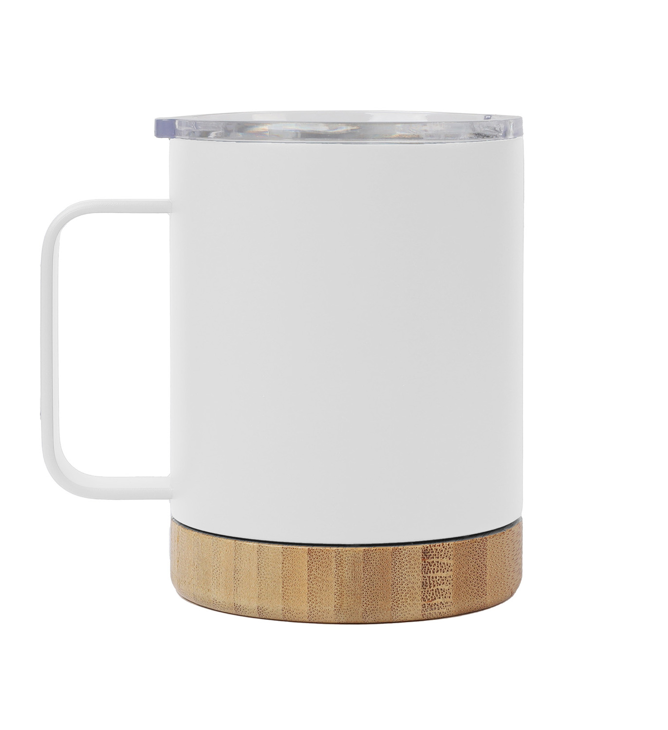 HYDRO - Bamboo Base Stainless Steel Mug